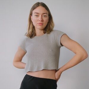 OZMA Lou Tee Heather Grey M